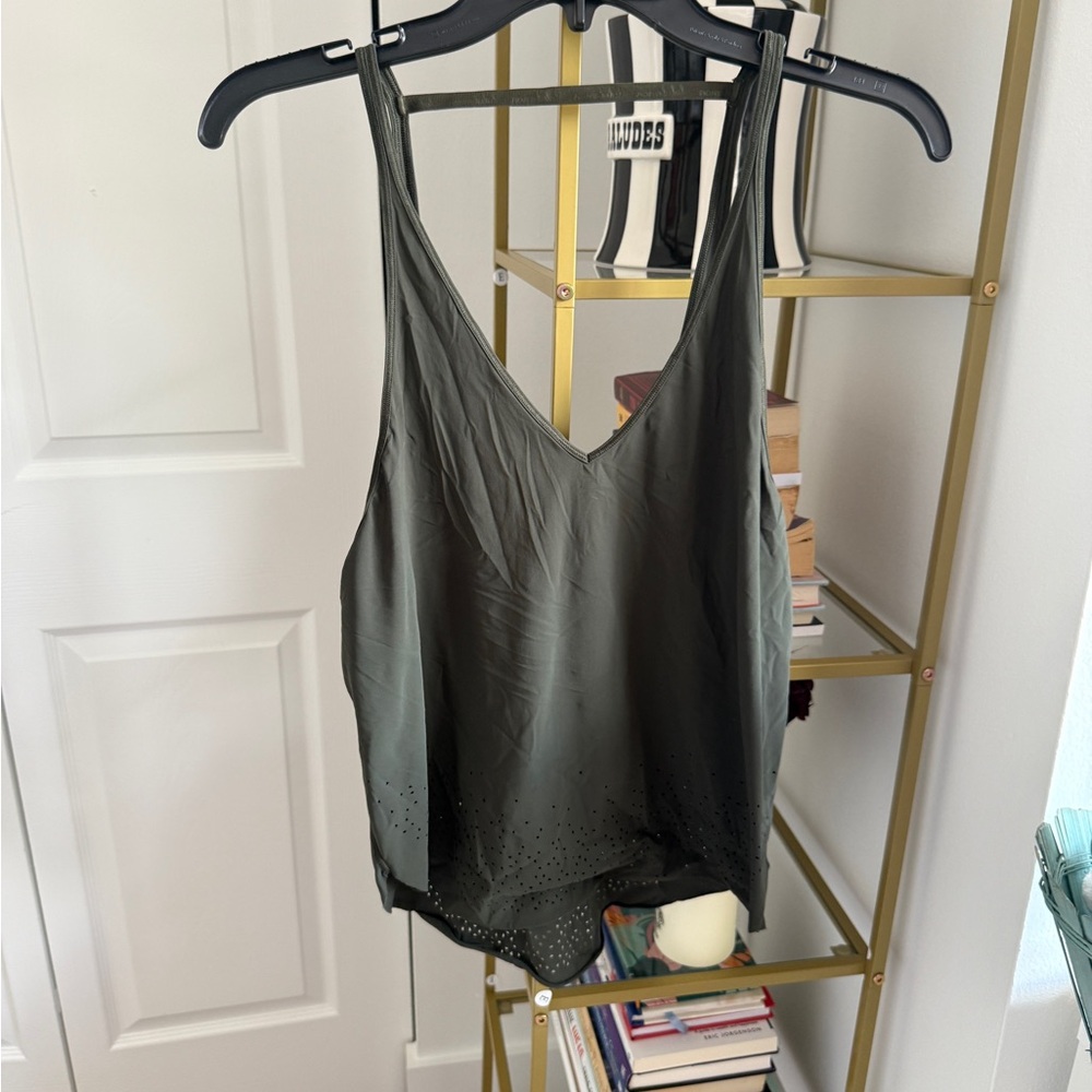 Lululemon Athletica Forest Green Tank Top